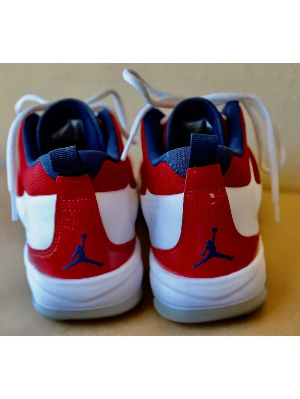 Size 11 - Air Jordan Stay Loyal 3 White Varsity Red Navy Mens